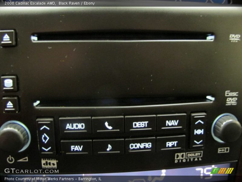 Black Raven / Ebony 2008 Cadillac Escalade AWD
