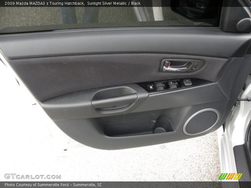 Sunlight Silver Metallic / Black 2009 Mazda MAZDA3 s Touring Hatchback
