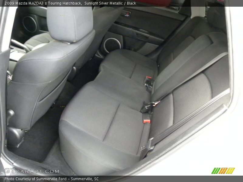 Sunlight Silver Metallic / Black 2009 Mazda MAZDA3 s Touring Hatchback