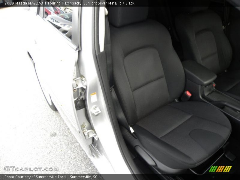 Sunlight Silver Metallic / Black 2009 Mazda MAZDA3 s Touring Hatchback