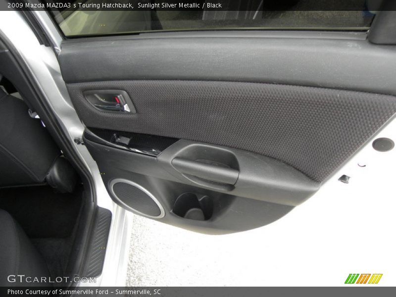 Sunlight Silver Metallic / Black 2009 Mazda MAZDA3 s Touring Hatchback