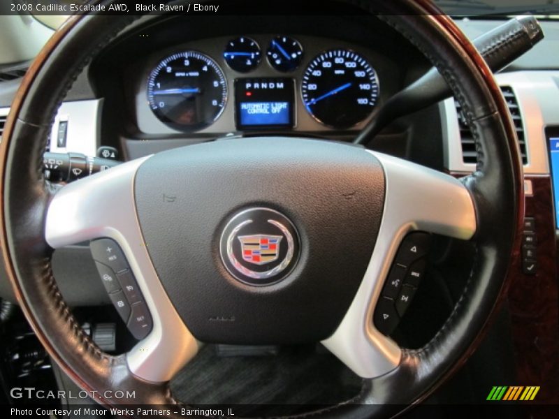 Black Raven / Ebony 2008 Cadillac Escalade AWD