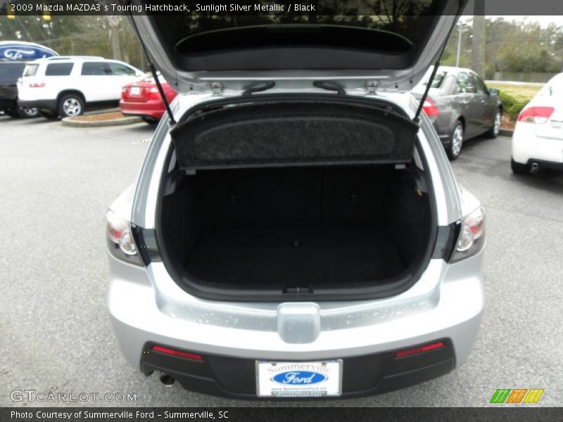 Sunlight Silver Metallic / Black 2009 Mazda MAZDA3 s Touring Hatchback