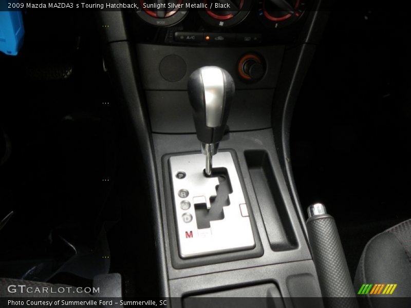 Sunlight Silver Metallic / Black 2009 Mazda MAZDA3 s Touring Hatchback