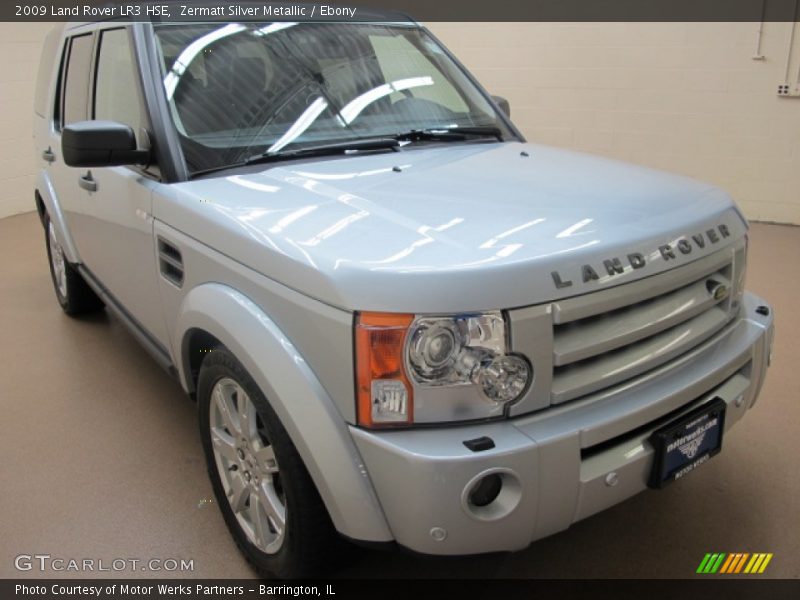 Zermatt Silver Metallic / Ebony 2009 Land Rover LR3 HSE