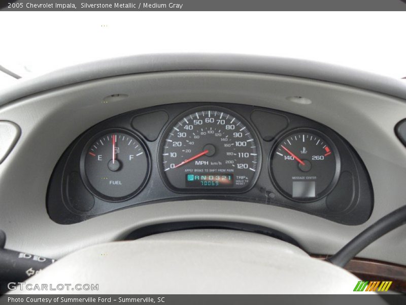 Silverstone Metallic / Medium Gray 2005 Chevrolet Impala