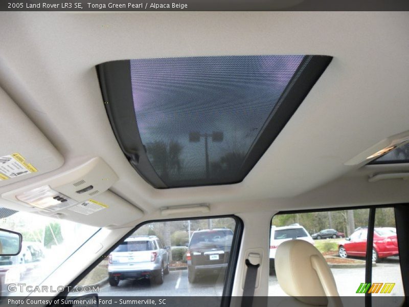 Tonga Green Pearl / Alpaca Beige 2005 Land Rover LR3 SE
