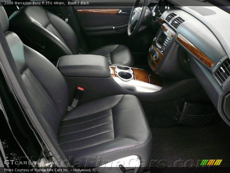 Black / Black 2006 Mercedes-Benz R 350 4Matic