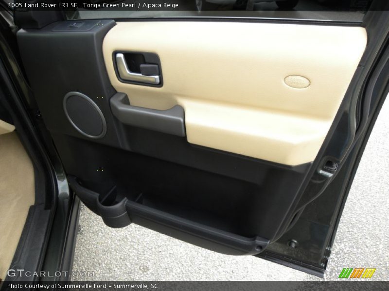 Tonga Green Pearl / Alpaca Beige 2005 Land Rover LR3 SE