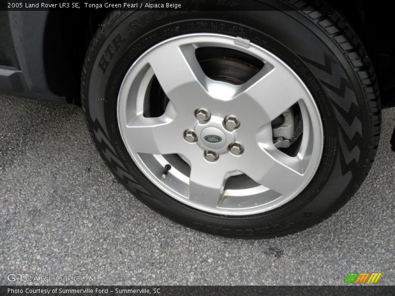 Tonga Green Pearl / Alpaca Beige 2005 Land Rover LR3 SE