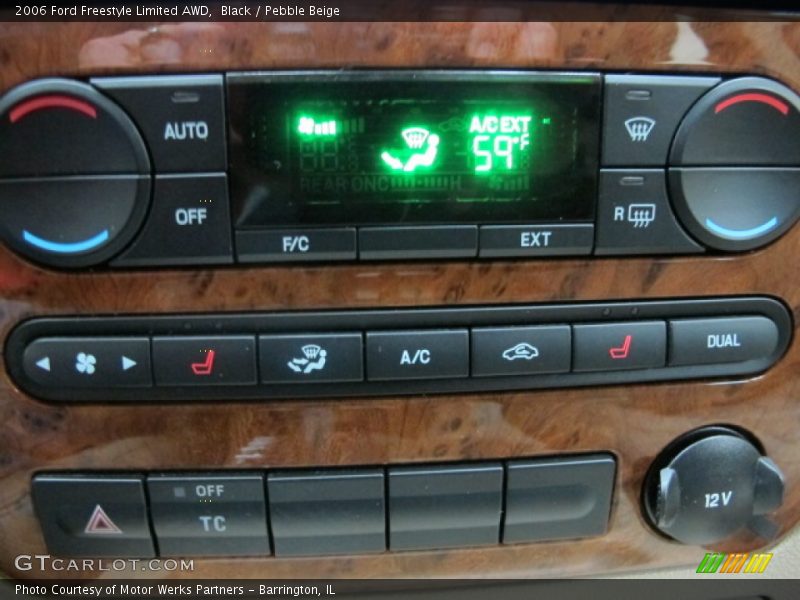 Controls of 2006 Freestyle Limited AWD