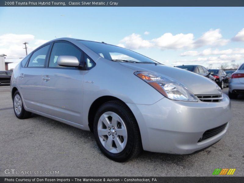 Classic Silver Metallic / Gray 2008 Toyota Prius Hybrid Touring
