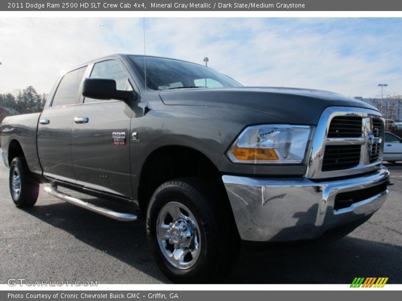 Mineral Gray Metallic / Dark Slate/Medium Graystone 2011 Dodge Ram 2500 HD SLT Crew Cab 4x4