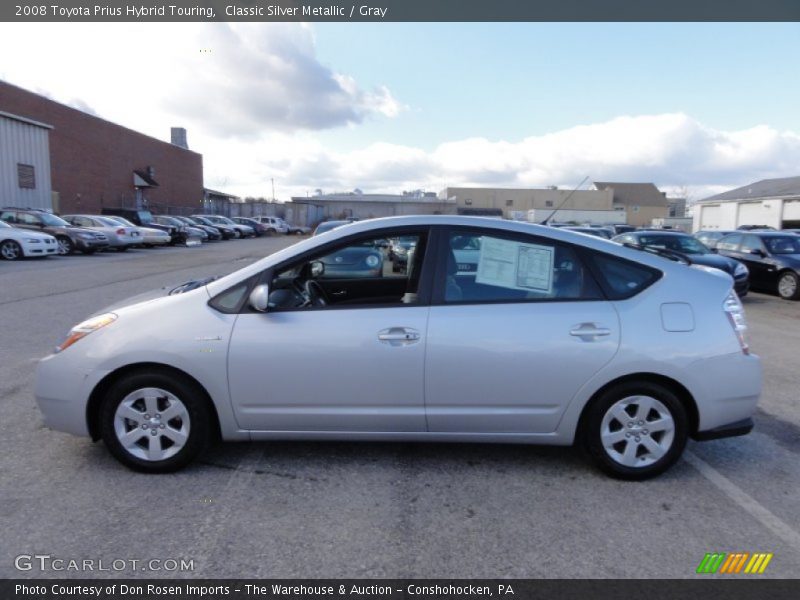Classic Silver Metallic / Gray 2008 Toyota Prius Hybrid Touring