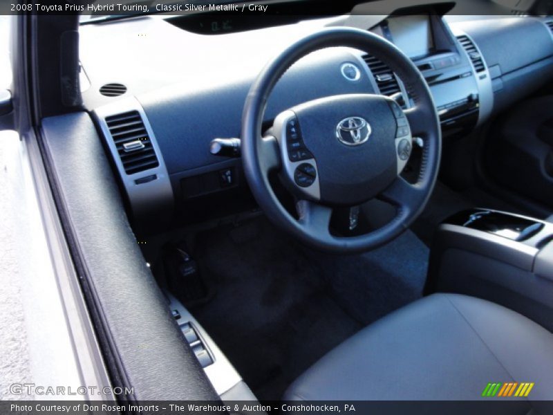 Classic Silver Metallic / Gray 2008 Toyota Prius Hybrid Touring