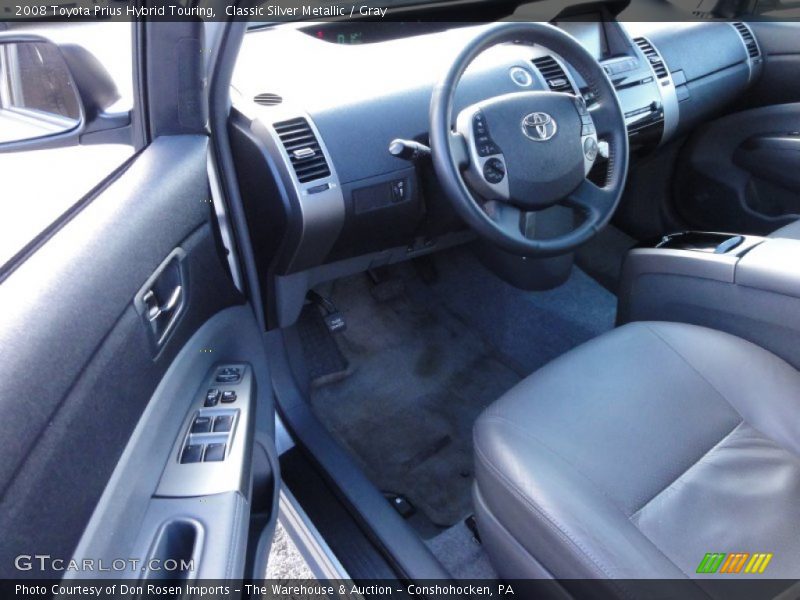 Classic Silver Metallic / Gray 2008 Toyota Prius Hybrid Touring