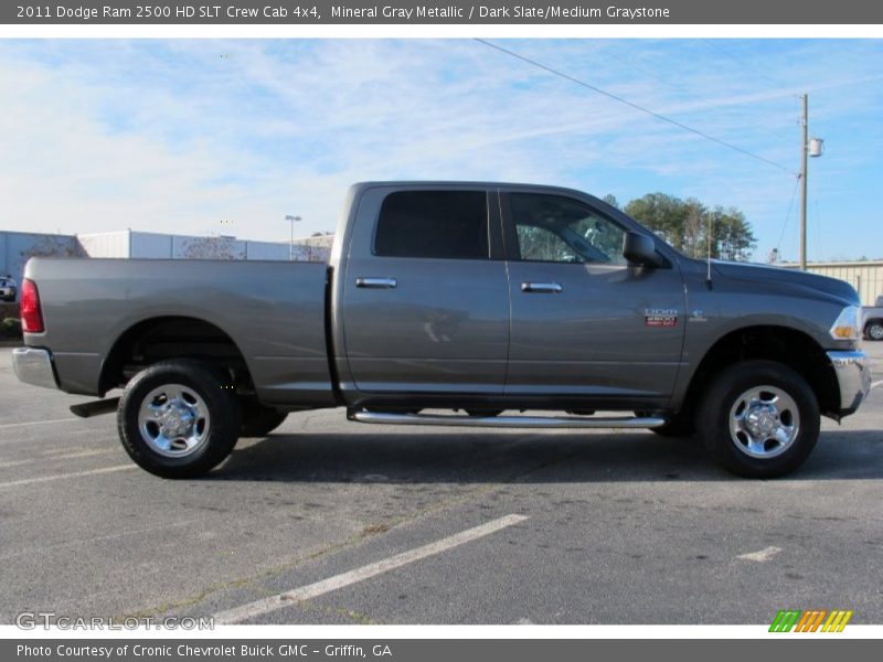 Mineral Gray Metallic / Dark Slate/Medium Graystone 2011 Dodge Ram 2500 HD SLT Crew Cab 4x4