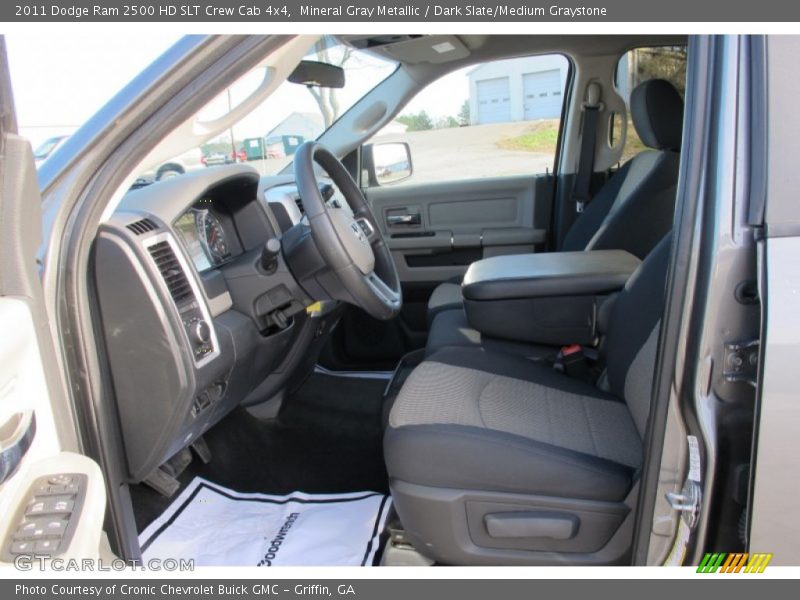 Mineral Gray Metallic / Dark Slate/Medium Graystone 2011 Dodge Ram 2500 HD SLT Crew Cab 4x4