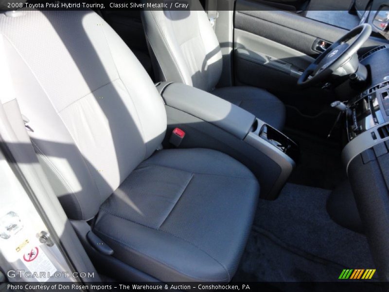 Classic Silver Metallic / Gray 2008 Toyota Prius Hybrid Touring