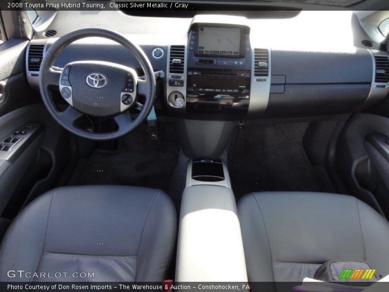 Classic Silver Metallic / Gray 2008 Toyota Prius Hybrid Touring