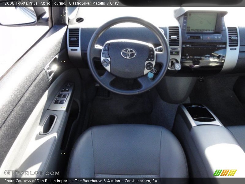 Classic Silver Metallic / Gray 2008 Toyota Prius Hybrid Touring