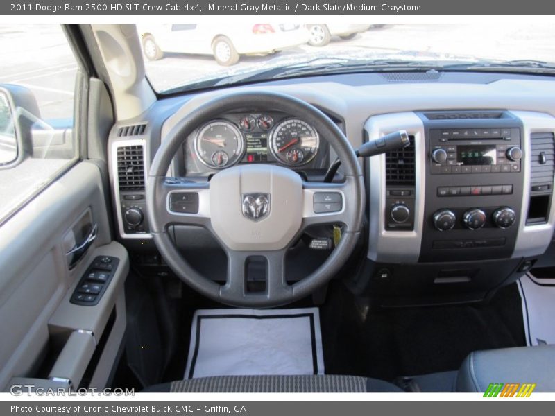 Mineral Gray Metallic / Dark Slate/Medium Graystone 2011 Dodge Ram 2500 HD SLT Crew Cab 4x4