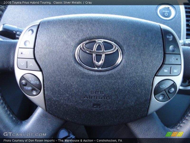 Classic Silver Metallic / Gray 2008 Toyota Prius Hybrid Touring