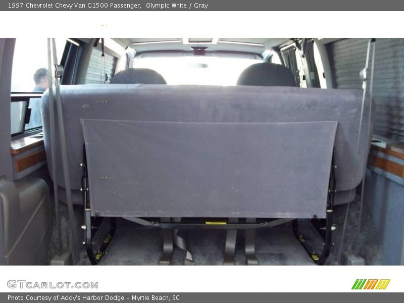 Olympic White / Gray 1997 Chevrolet Chevy Van G1500 Passenger
