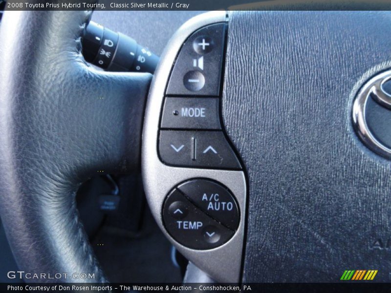 Classic Silver Metallic / Gray 2008 Toyota Prius Hybrid Touring