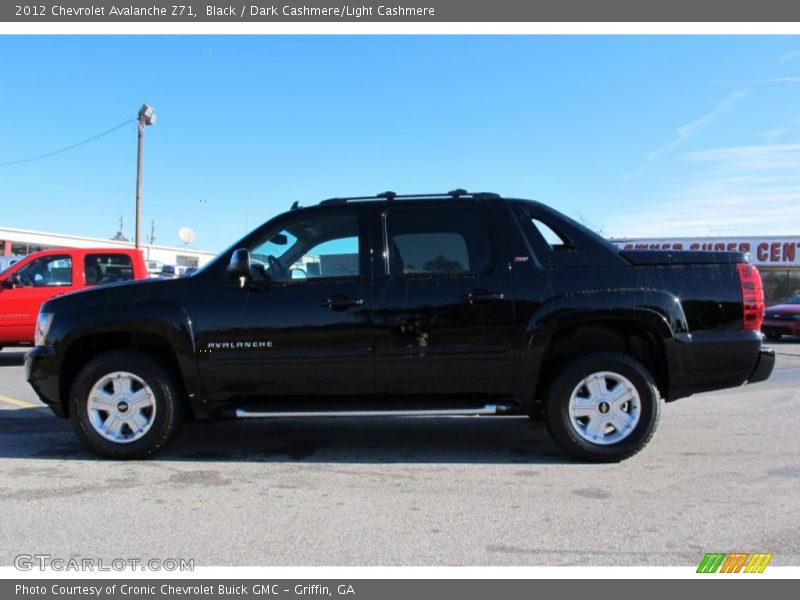 Black / Dark Cashmere/Light Cashmere 2012 Chevrolet Avalanche Z71