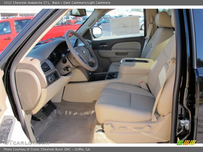  2012 Avalanche Z71 Dark Cashmere/Light Cashmere Interior