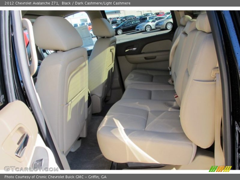  2012 Avalanche Z71 Dark Cashmere/Light Cashmere Interior