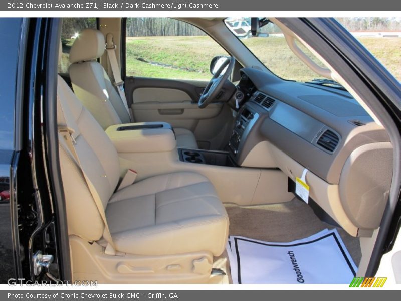 Black / Dark Cashmere/Light Cashmere 2012 Chevrolet Avalanche Z71