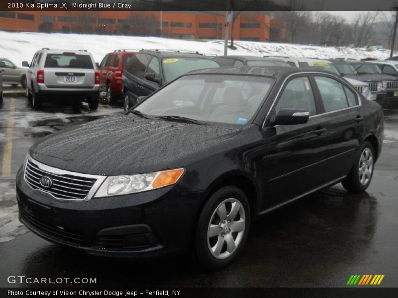 Midnight Blue / Gray 2010 Kia Optima LX
