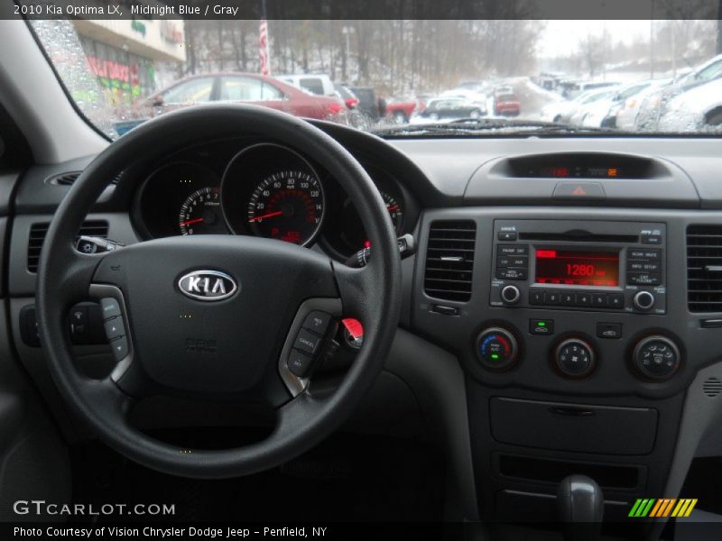 Midnight Blue / Gray 2010 Kia Optima LX