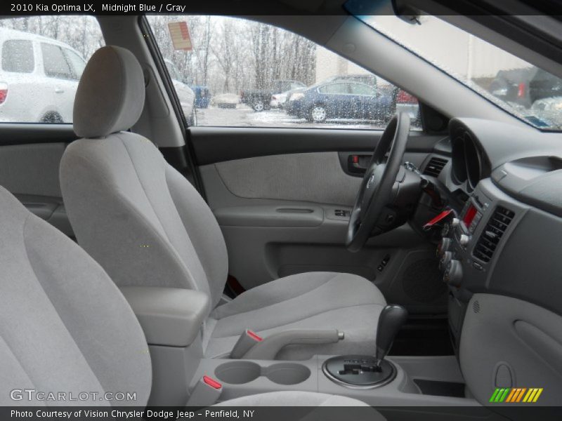 Midnight Blue / Gray 2010 Kia Optima LX