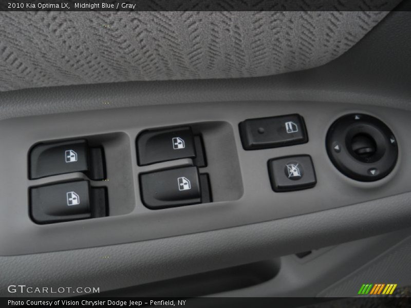 Midnight Blue / Gray 2010 Kia Optima LX