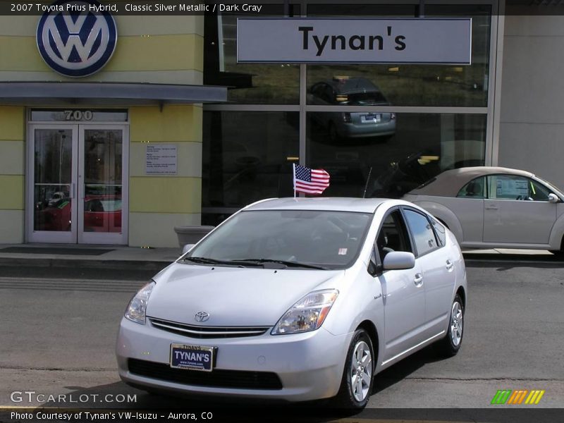 Classic Silver Metallic / Dark Gray 2007 Toyota Prius Hybrid