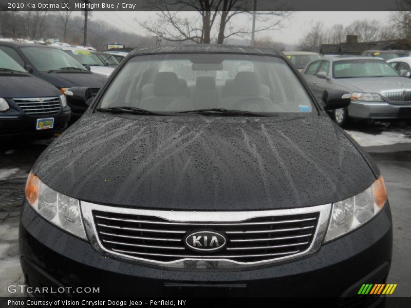 Midnight Blue / Gray 2010 Kia Optima LX