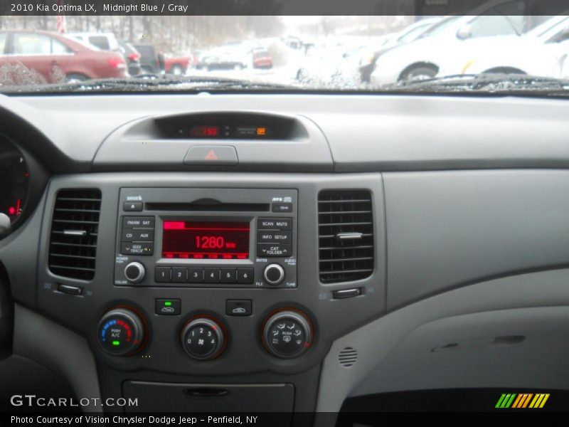 Midnight Blue / Gray 2010 Kia Optima LX