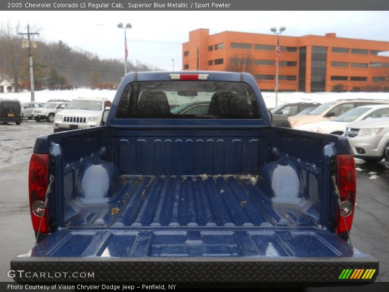 Superior Blue Metallic / Sport Pewter 2005 Chevrolet Colorado LS Regular Cab
