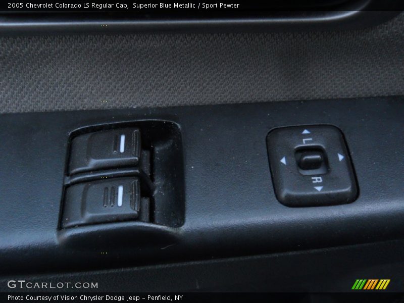 Superior Blue Metallic / Sport Pewter 2005 Chevrolet Colorado LS Regular Cab