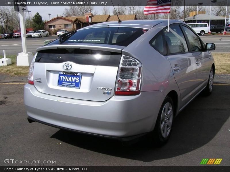 Classic Silver Metallic / Dark Gray 2007 Toyota Prius Hybrid