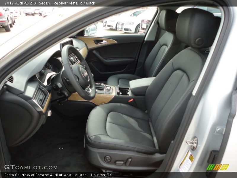  2012 A6 2.0T Sedan Black Interior