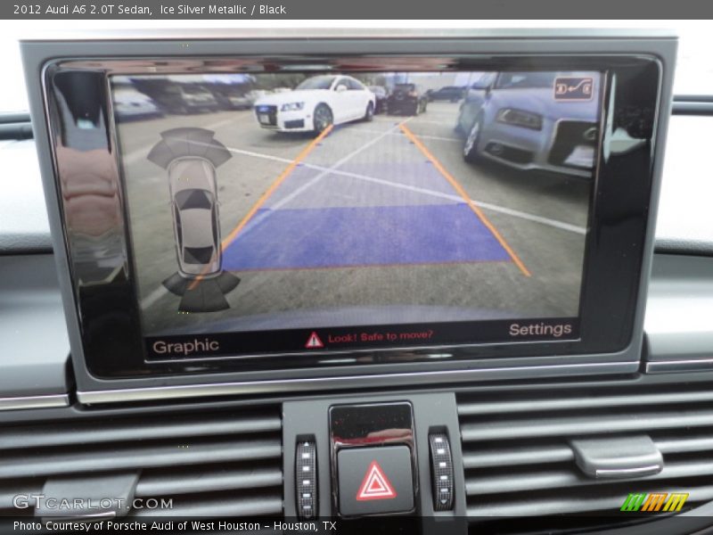 Ice Silver Metallic / Black 2012 Audi A6 2.0T Sedan
