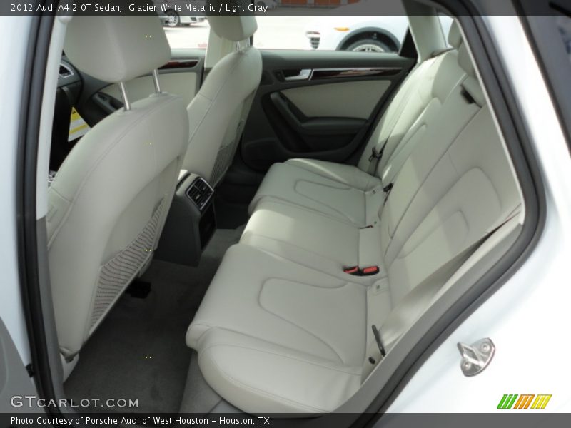  2012 A4 2.0T Sedan Light Gray Interior