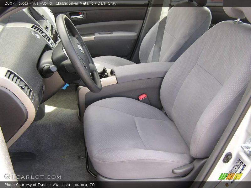 Classic Silver Metallic / Dark Gray 2007 Toyota Prius Hybrid