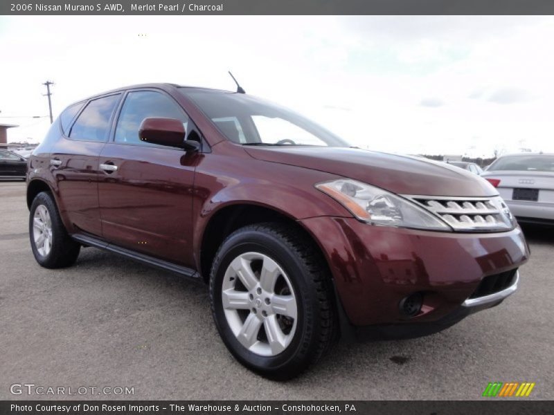 Merlot Pearl / Charcoal 2006 Nissan Murano S AWD