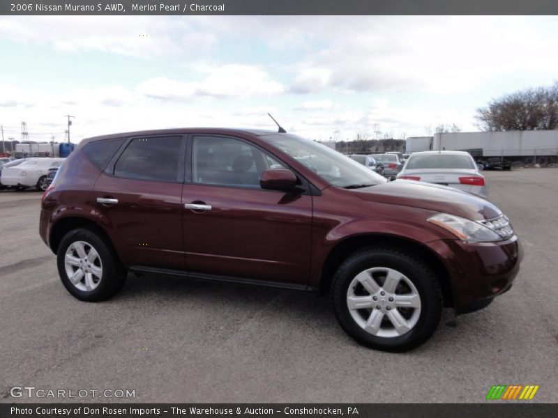 Merlot Pearl / Charcoal 2006 Nissan Murano S AWD
