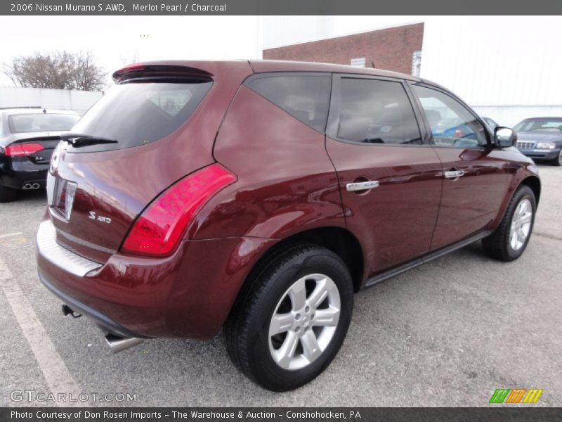 Merlot Pearl / Charcoal 2006 Nissan Murano S AWD